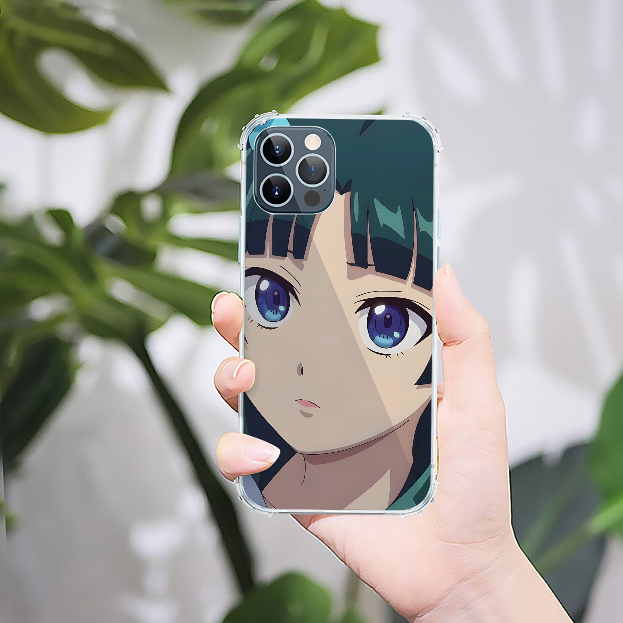 （画像用） 薬屋のひとりごと The Apothecary Diaries 【iPhone 12シリーズ対応】透明スマホケース（クリアソフトケース）